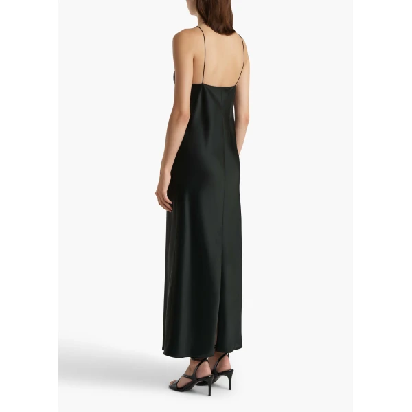 Khaite Taja Dress in Black, view 4