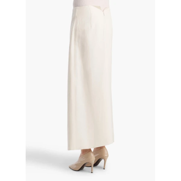 Khaite Tal Skirt in Cream, view 4