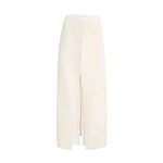 Khaite Tal Skirt in Cream