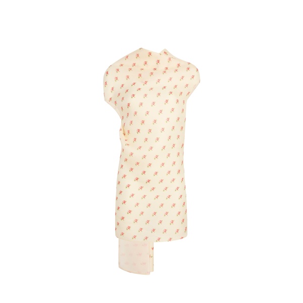 Khaite Tatia Dress in Ditsy Rose Print