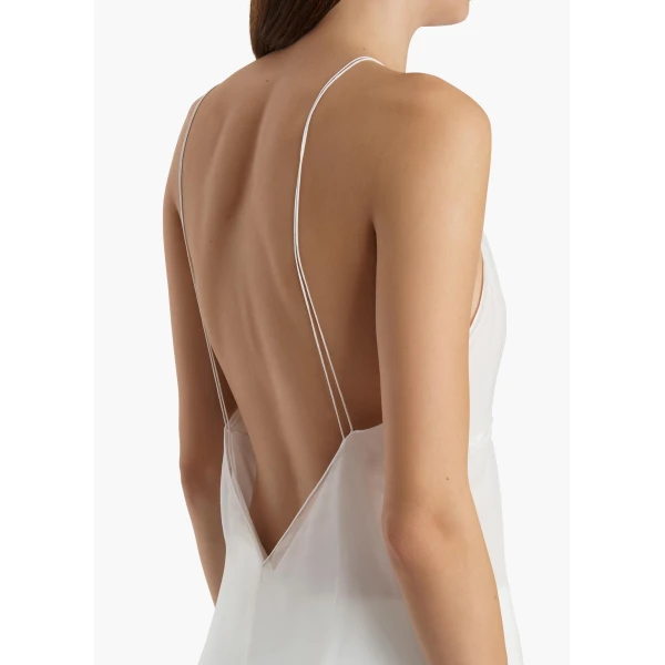 Khaite Timy Top in Chalk, view 6