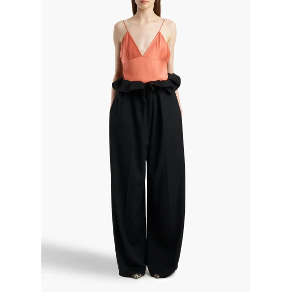 Khaite Timy Top in Dahlia, view 2
