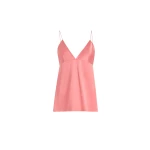 Khaite Timy Top in Dahlia