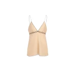Khaite Timy Top in Tea Stain