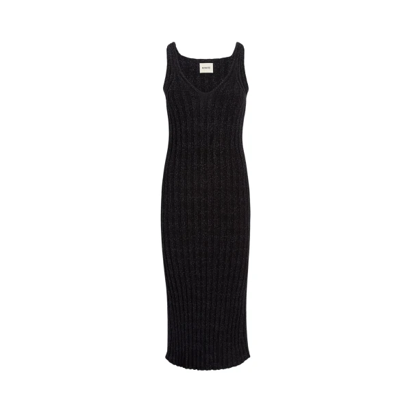 Khaite Val Dress in Black