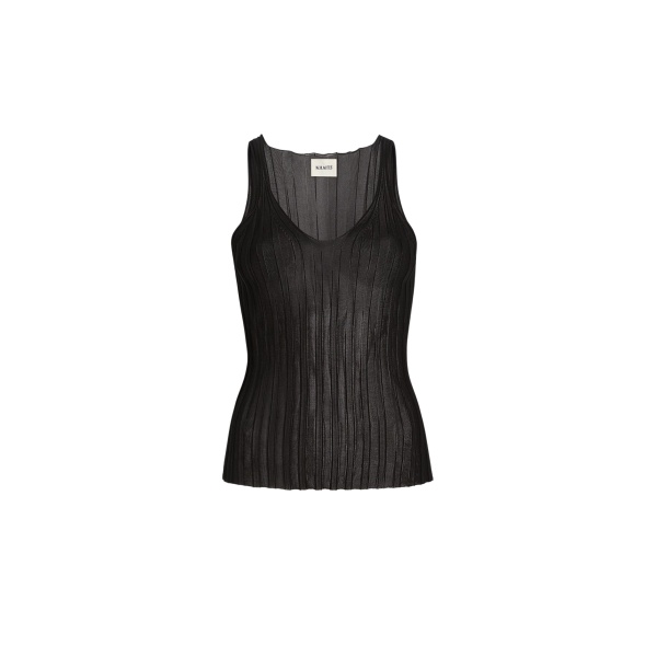 Khaite Val Top in Black