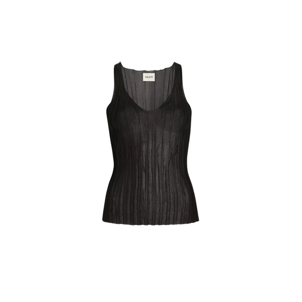 Khaite Val Top in Black