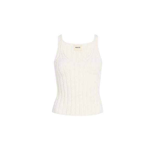 Khaite Val Top in Glaze