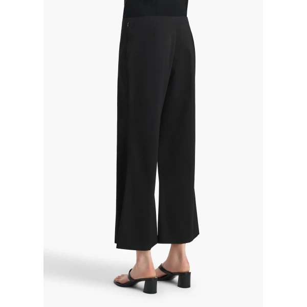 Khaite Walter Pant in Black Cotton Silk, view 4