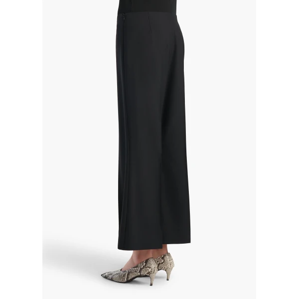 Khaite Walter Pant in Black Wool, view 4