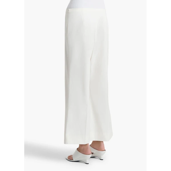 Khaite Walter Pant in Natural Cotton Silk, view 4
