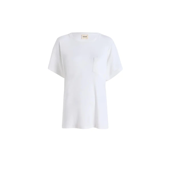 Khaite Wanda T-Shirt in White Top
