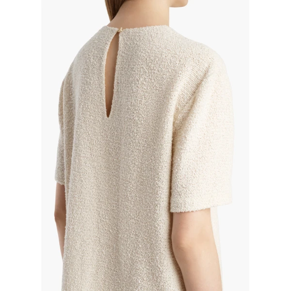 Khaite Web Top in Natural, view 6
