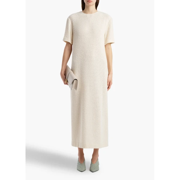Khaite Webber Dress in Natural, view 2