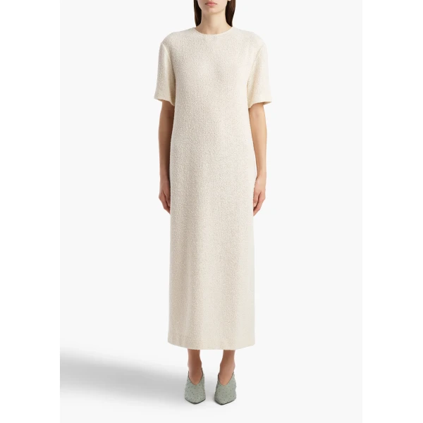 Khaite Webber Dress in Natural, view 3