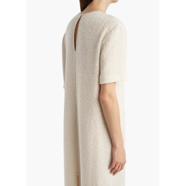 Khaite Webber Dress in Natural, view 6