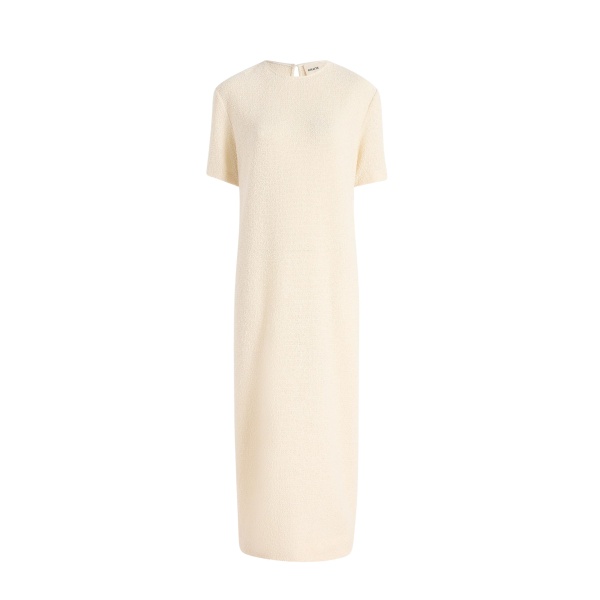 Khaite Webber Dress in Natural