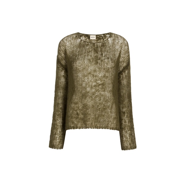 Khaite Wendy Sweater in Dark Olive