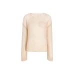 Khaite Wendy Sweater in Light Beige