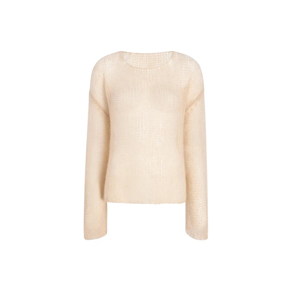 Khaite Wendy Sweater in Light Beige