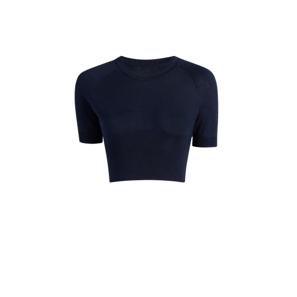 Khaite Whim Top in Midnight