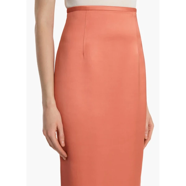 Khaite Winton Skirt in Dahlia, view 5