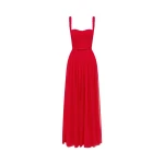 Leo-Lin-Angelina-Ruffled-Floor-Length-Dress-in-Vermilion41457_nobg Leo Lin Angelina Ruffled Floor Length Dress in Vermilion