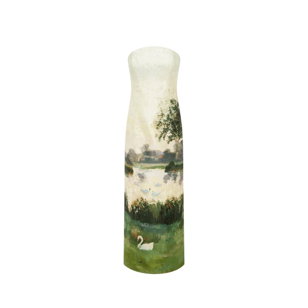 Leo Lin Ava Jacquard Bustier Maxi Dress in Serene Print