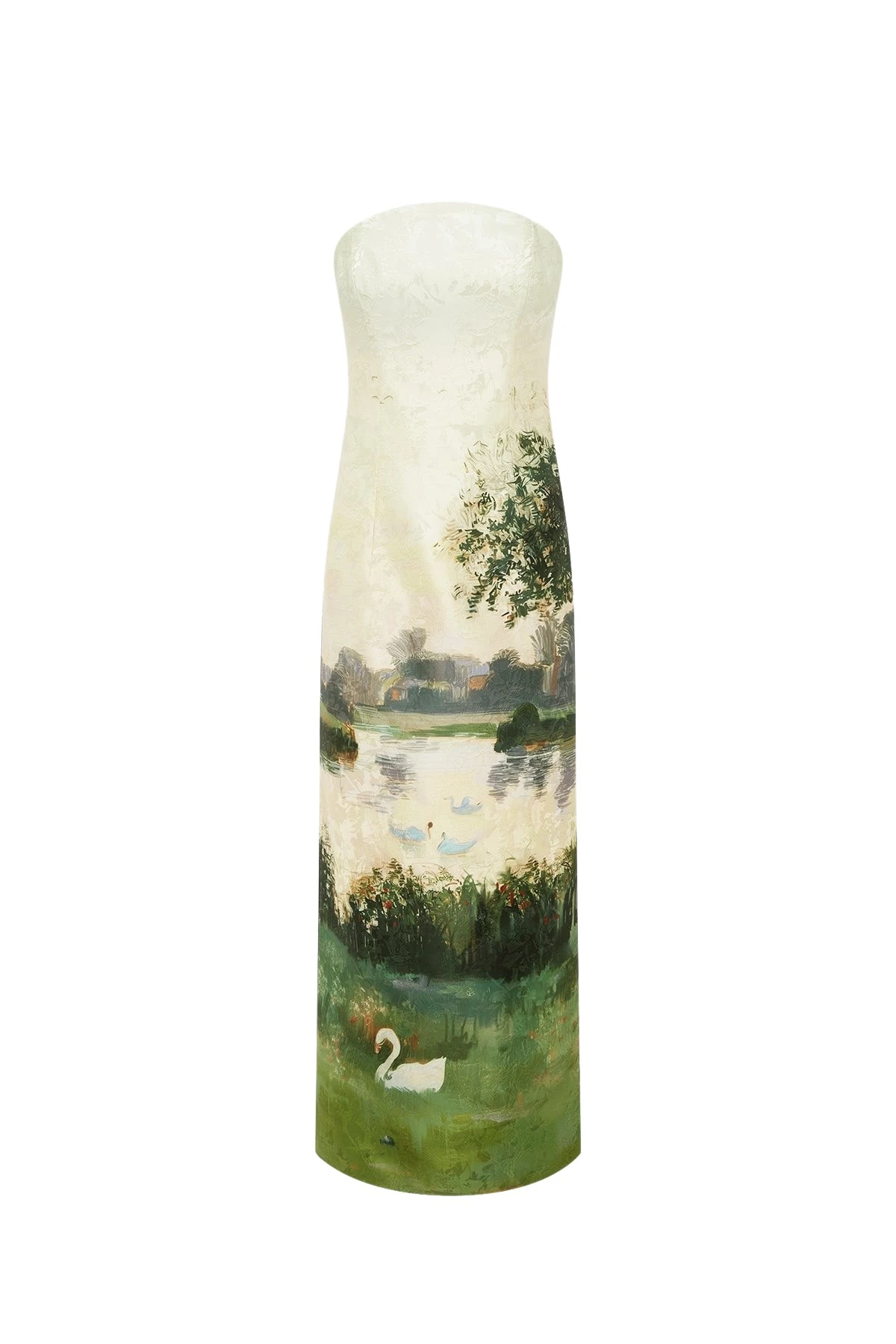 Leo-Lin-Ava-Jacquard-Bustier-Maxi-Dress-in-Serene-Print99111_nobg Leo Lin Ava Jacquard Bustier Maxi Dress in Serene Print