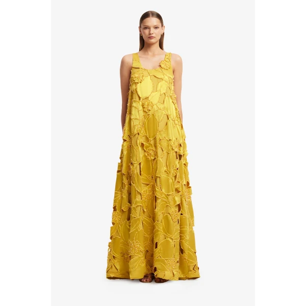 Leo Lin Charlene Embellished Gown in Opulence, view 2