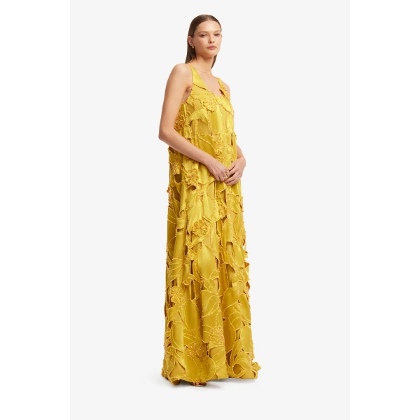 Leo Lin Charlene Embellished Gown in Opulence, view 4