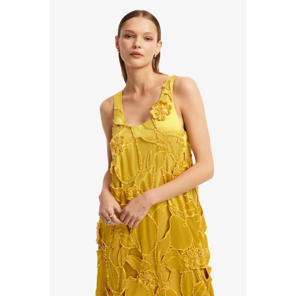 Leo Lin Charlene Embellished Gown in Opulence, view 6