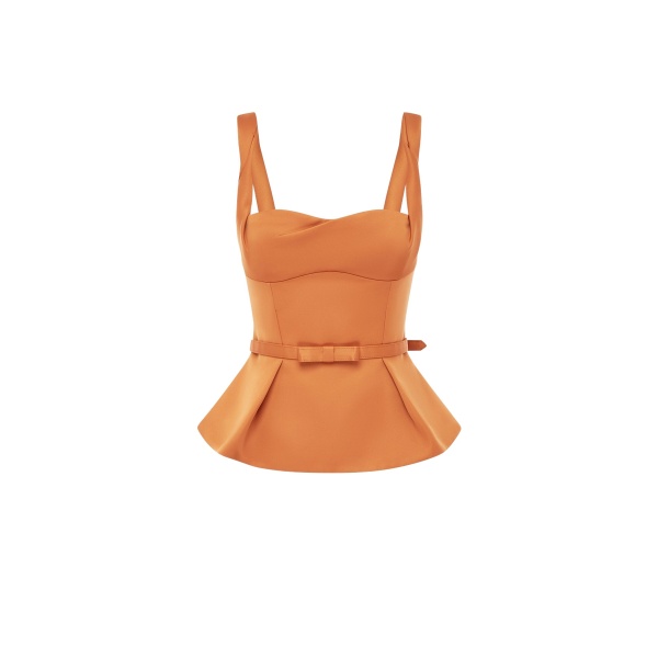 Leo Lin Georgia Top in Ochre