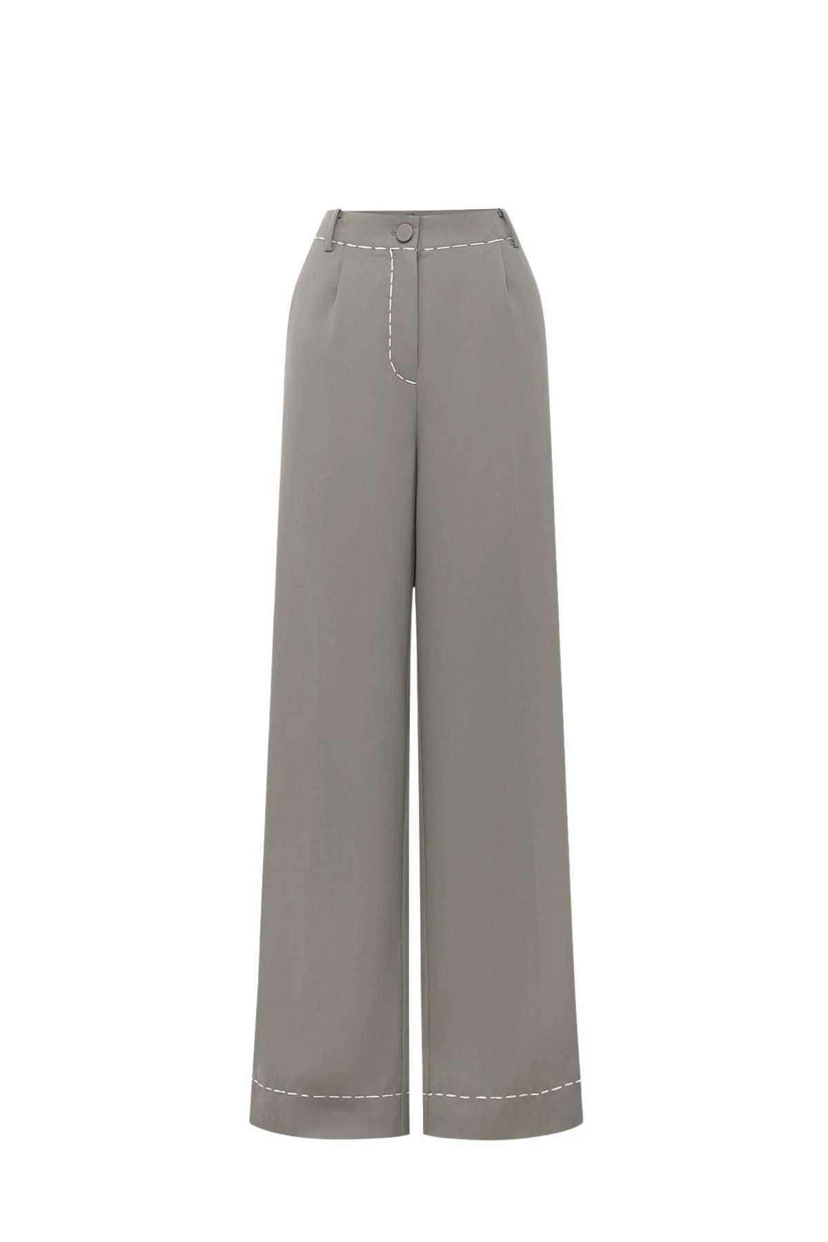 Leo Lin Indra Pants in Steel