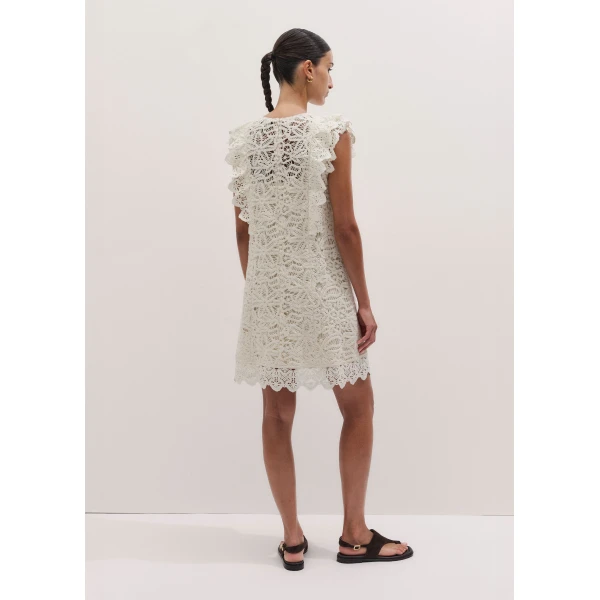 Me and Em ME+EM 2-in-1 Dress in Light Cream, view 6