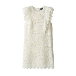 Me and Em ME+EM 2-in-1 Dress in Light Cream