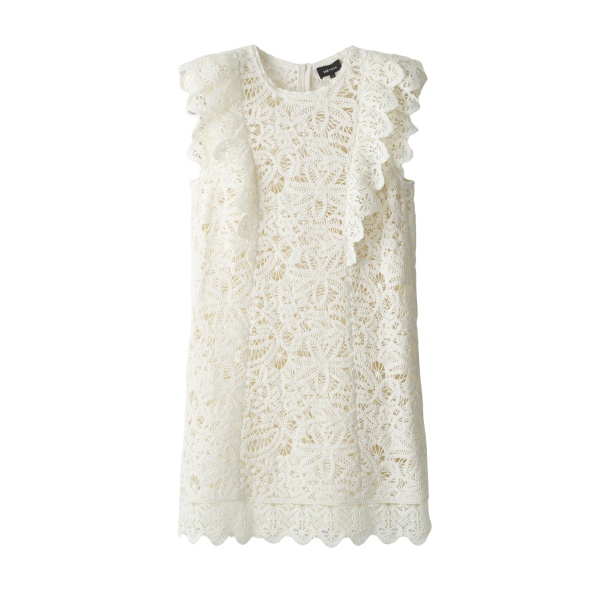 Me and Em ME+EM 2-in-1 Dress in Light Cream