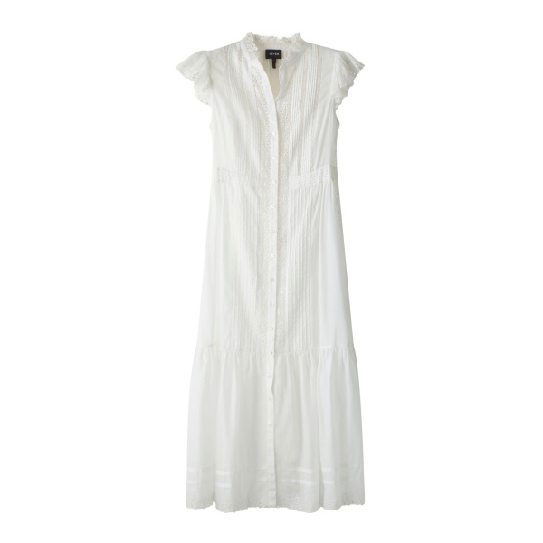 Me and Em ME+EM 2-in-1 Maxi Dress in Soft White