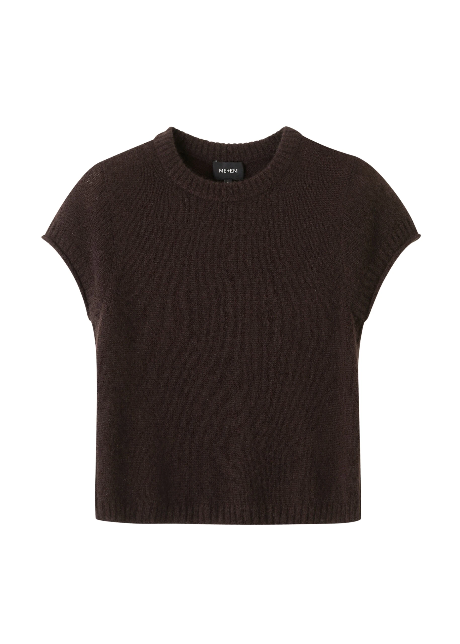ME+EM Baby Tee in Cocoa Brown