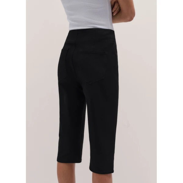 Me and Em ME+EM Capri Trouser in Black, view 5