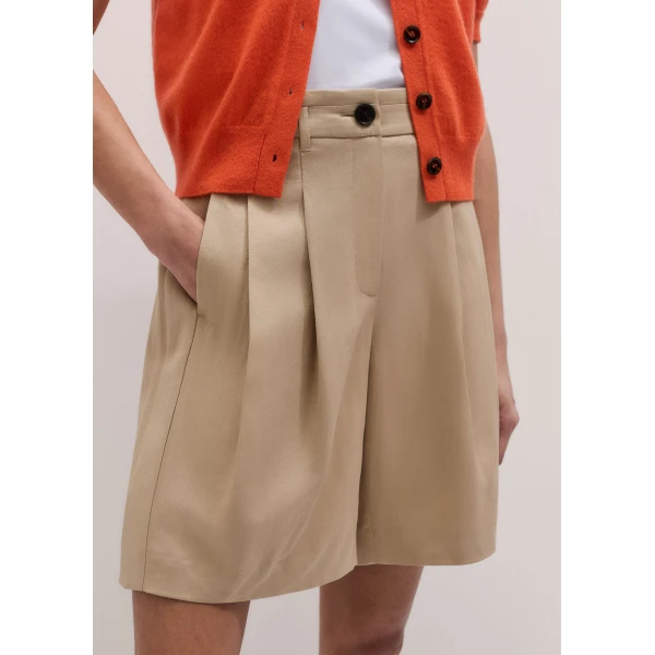 Me and Em ME+EM City Short in Warm Stone, view 4