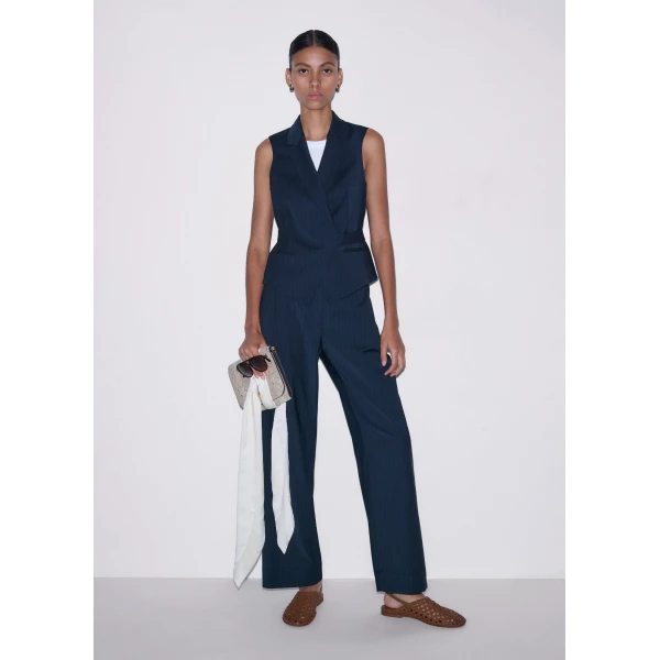 Me and Em ME+EM Clever Trouser in Navy, view 2