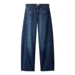 Me and Em ME+EM Exaggerated Taper Jean in Authentic Dark Wash