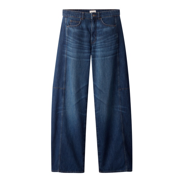 Me and Em ME+EM Exaggerated Taper Jean in Authentic Dark Wash