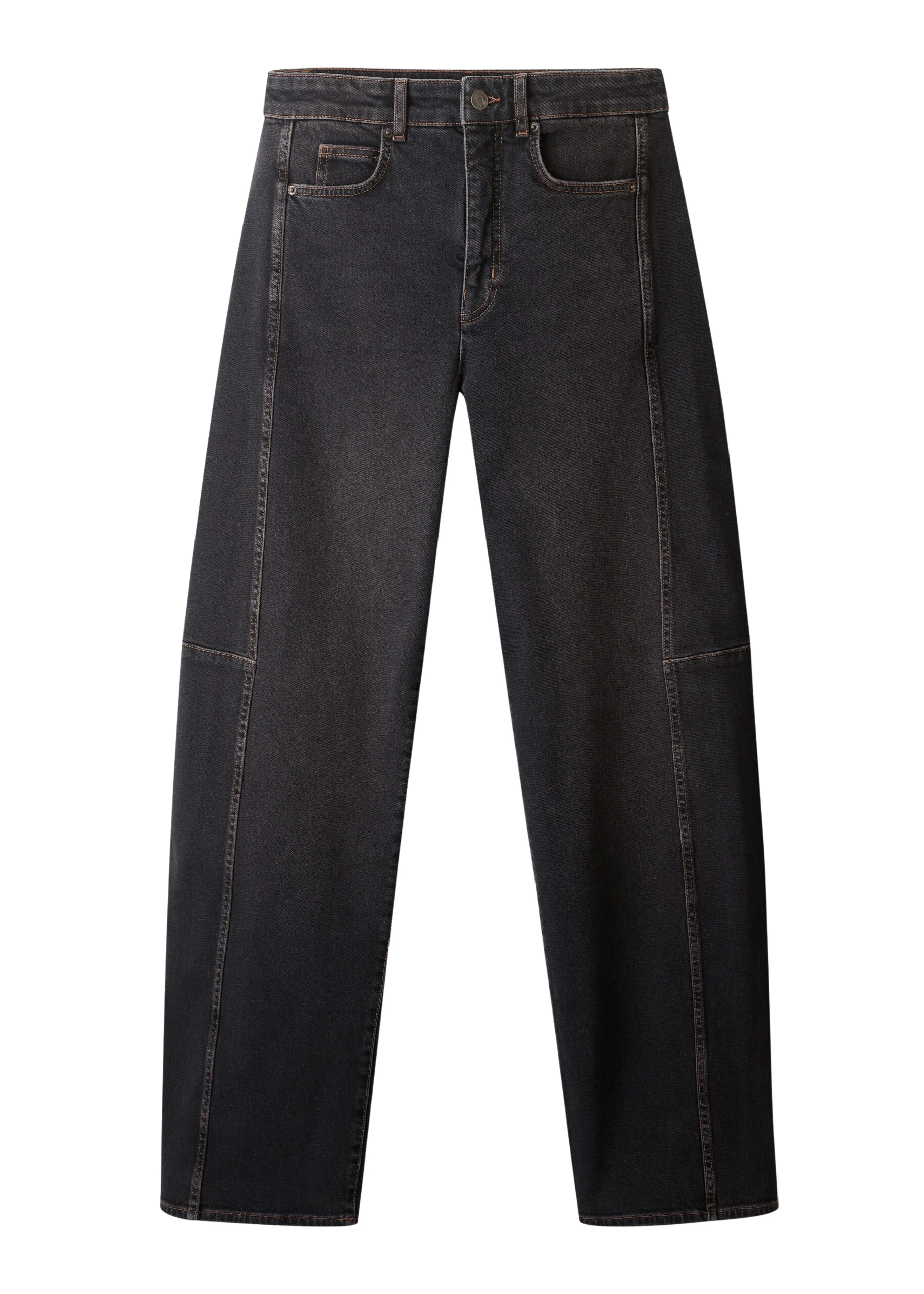 ME+EM Exaggerated Taper Jean in Black Wash