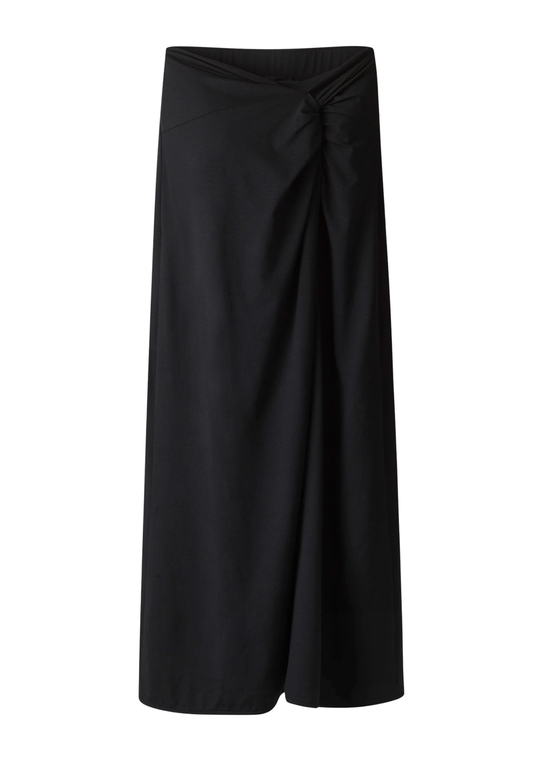 ME+EM Knot Detail Maxi Skirt in Black