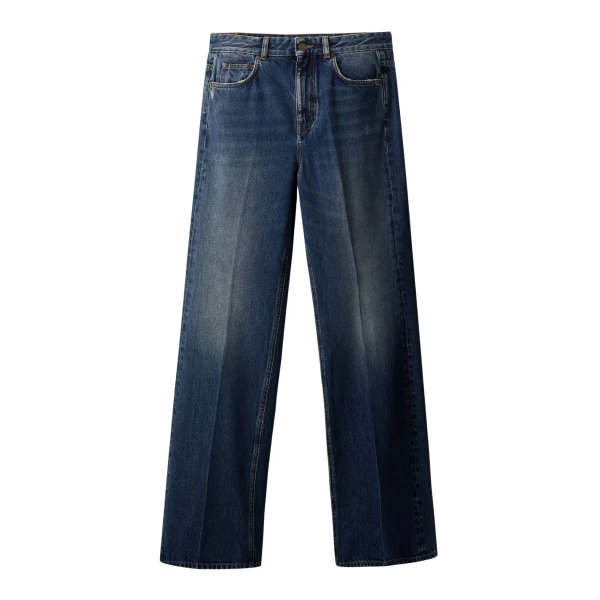 Me and Em ME+EM Leg Elongator Jean in Authentic Dark Wash