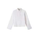 Me and Em ME+EM Raglan Layering Top in Fresh White