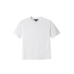 Me and Em ME+EM Relaxed Tee in Bright White Top