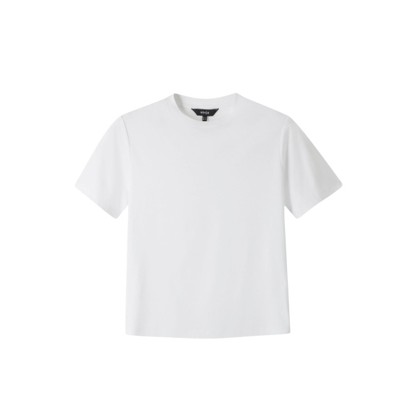 Me and Em ME+EM Relaxed Tee in Bright White Top